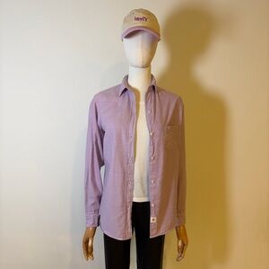 Grayson "The Hero" Purple Cotton Button Down Shirt - Size 01 (S)